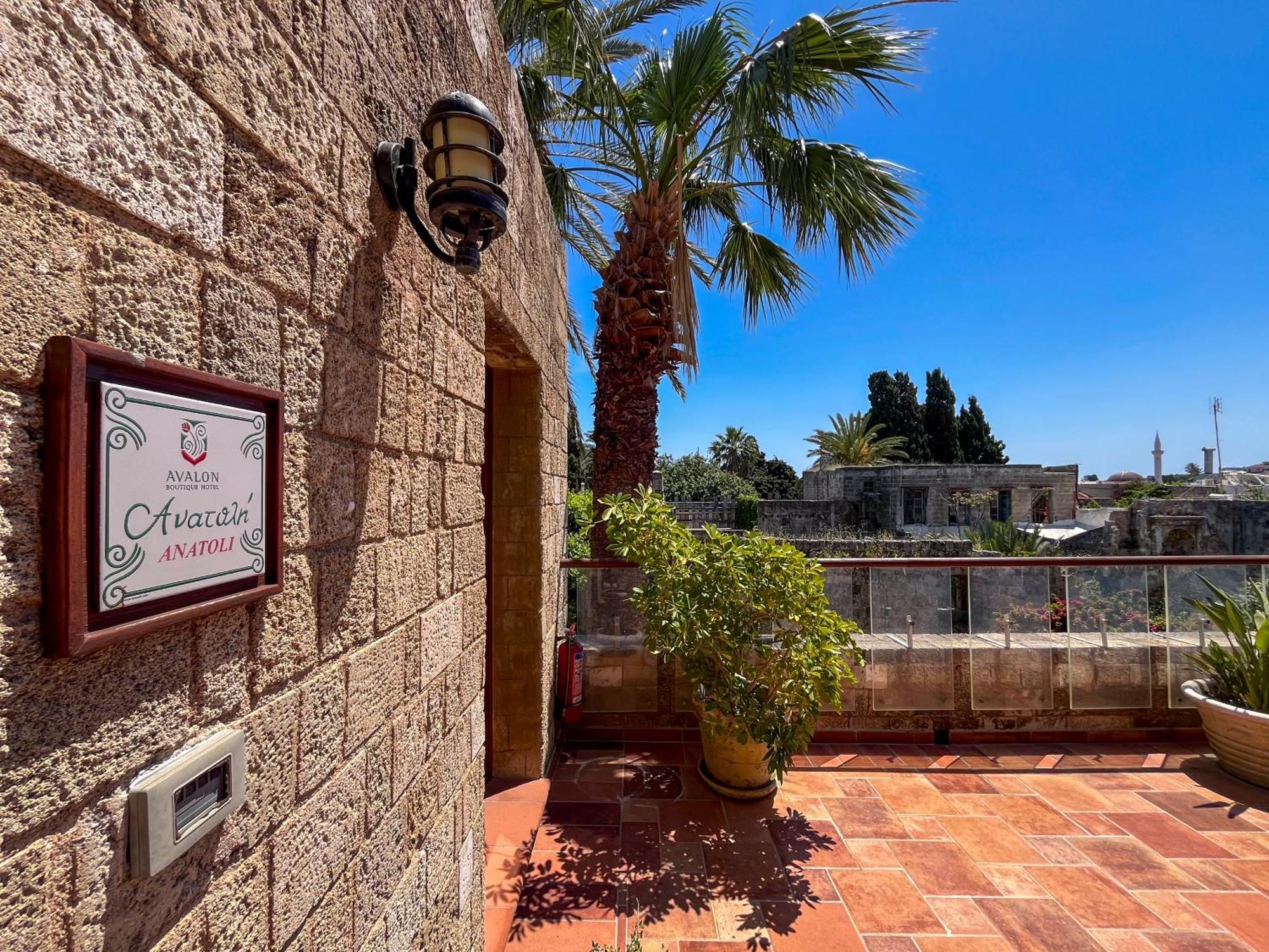 Avalon Boutique Hotel Rhodes Rhodes City Exteriör bild
